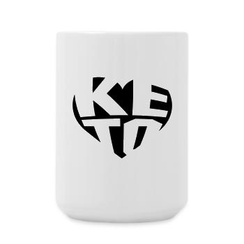 KETO Ketosis Heart - Large Mug 440 ml - white - Front