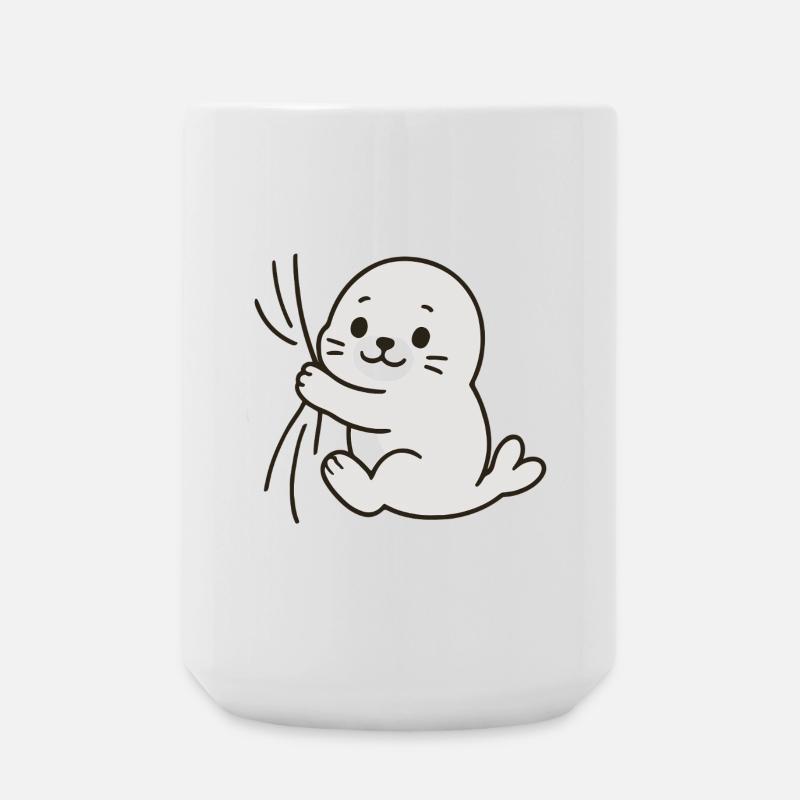Cher petit phoque - Grande tasse 440 ml - blanc