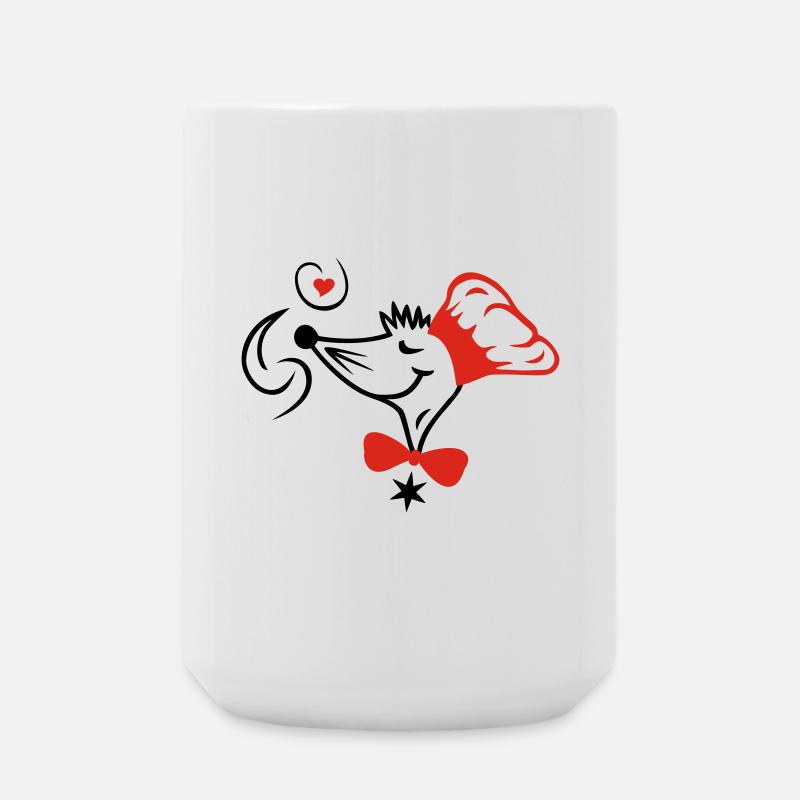 Star chef - Large Mug 440 ml - white