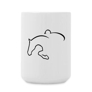 6061912 121501268 show jumpers - Large Mug 440 ml - white - Front