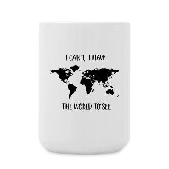 Voyages - Grande tasse 440 ml - blanc - Devant