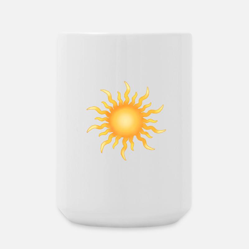 Sun - Large Mug 440 ml - white