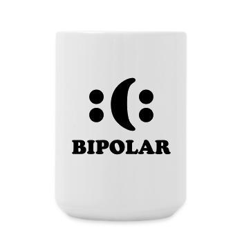 Bipolar - Grande tasse 440 ml - blanc - Devant