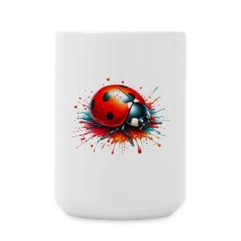 Coccinelle - Grande tasse 440 ml - blanc - Devant