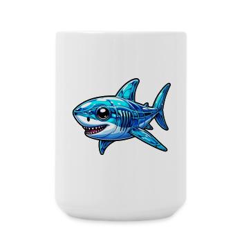 Shark - Large Mug 440 ml - white - Front
