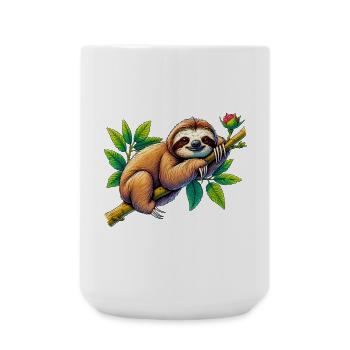 Paresse - Grande tasse 440 ml - blanc - Devant