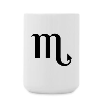 Scorpion - Grande tasse 440 ml - blanc - Devant