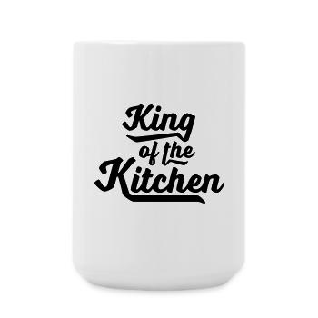 kochen - Große Tasse 440 ml - Weiß - Vorne