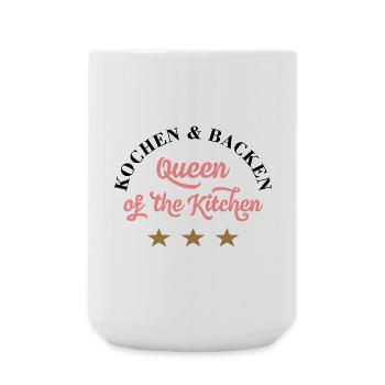 kochen - Große Tasse 440 ml - Weiß - Vorne