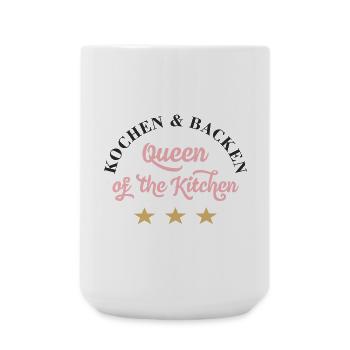 kochen - Große Tasse 440 ml - Weiß - Vorne