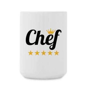 Chef - Large Mug 440 ml - white - Front