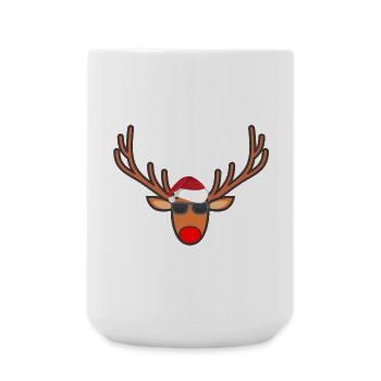 renne - Grande tasse 440 ml - blanc - Devant