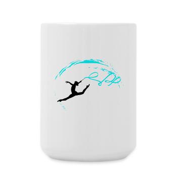 Rhythmic gymnastics - Large Mug 440 ml - white - Front