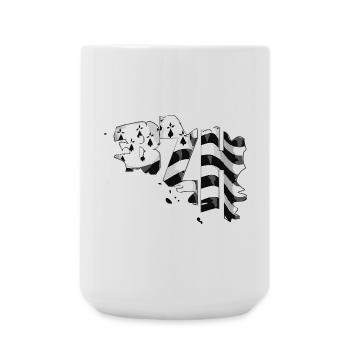 Bretagne - Große Tasse 440 ml - Weiß - Vorne