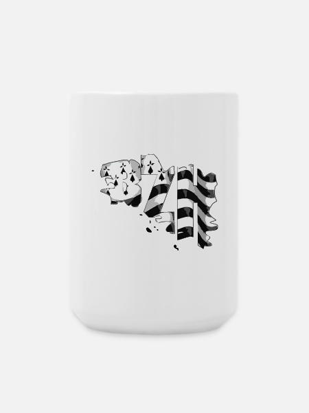 Bretagne - Große Tasse 440 ml - Weiß