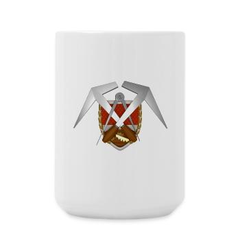 Craft Roofing Emblem - Large Mug 440 ml - white - Front