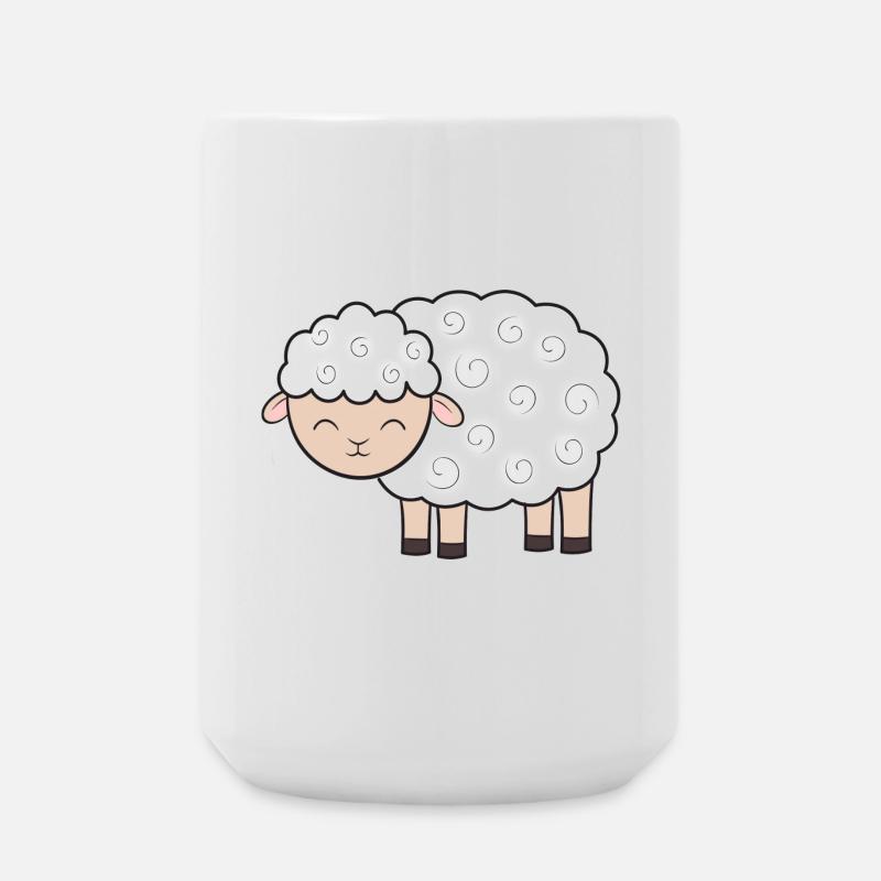 Sheep Sheep - Large Mug 440 ml - white