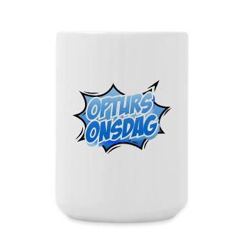 UpturnWednesday - Large Mug 440 ml - white - Front