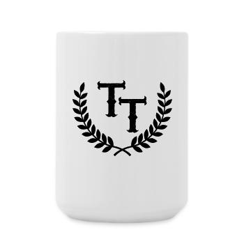 T.T. - Große Tasse 440 ml - Weiß - Vorne