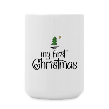 Mon premier Noël - Grande tasse 440 ml - blanc - Devant