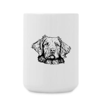 Nova Scotia Duck Tolling Retriever - Large Mug 440 ml - white - Front