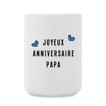 HAPPY BIRTHDAY DAD - Large Mug 440 ml - white - Front
