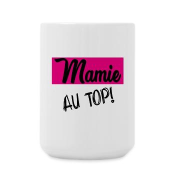 OMA. MAMA. MUTTERTAG - Große Tasse 440 ml - Weiß - Vorne