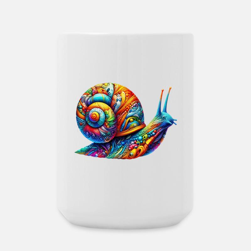 Snail - Large Mug 440 ml - white