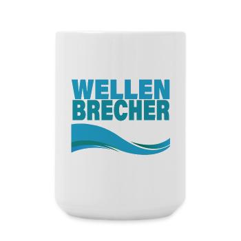 BRISE-LAMES - Grande tasse 440 ml - blanc - Devant