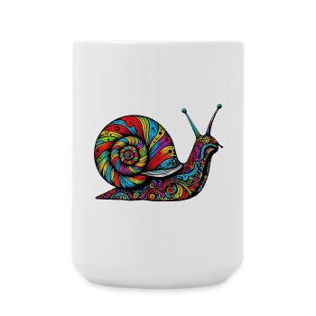Snail - Large Mug 440 ml - white - Front