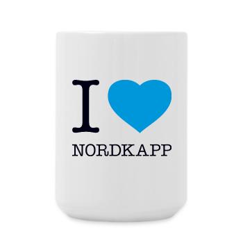J’ADORE NORDKAPP Norvège Norvège - Grande tasse 440 ml - blanc - Devant