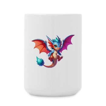 Dragon - Grande tasse 440 ml - blanc - Devant