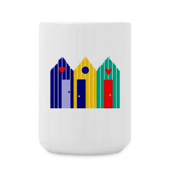 anniversary. Anniversary Decade. humor. funny - Large Mug 440 ml - white - Front