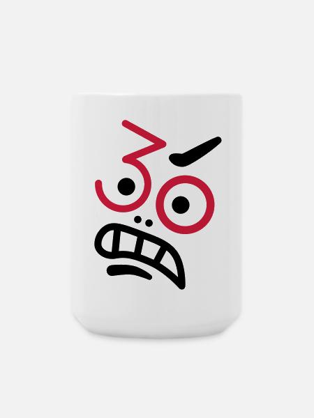 Ups, 30 years! - Large Mug 440 ml - white