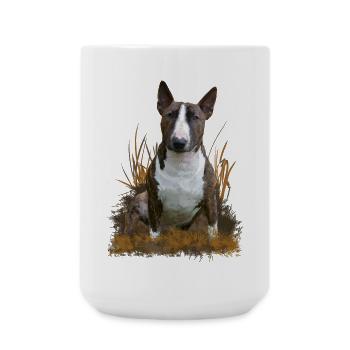 Bullterrier - Large Mug 440 ml - white - Front