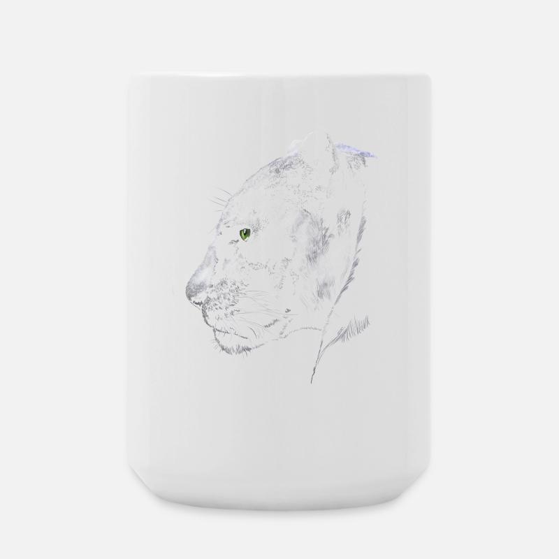 Panther - Grande tasse 440 ml - blanc
