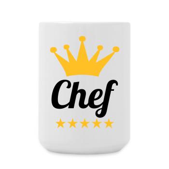 Chef - Large Mug 440 ml - white - Front