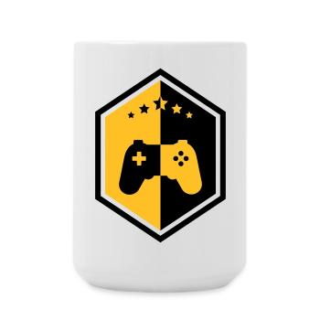 Gamer / Gaming - Grande tasse 440 ml - blanc - Devant