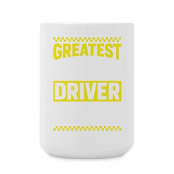 Großartiger Uber Fahrer Motiv - Große Tasse 440 ml - Weiß - Vorne