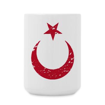 Türkei Türkiye Bayrak - Große Tasse 440 ml - Weiß - Vorne