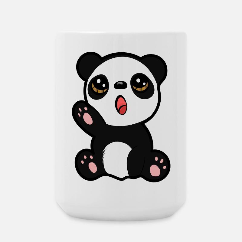 Bébé panda - Grande tasse 440 ml - blanc
