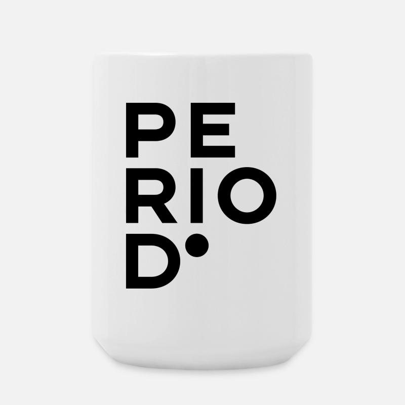 PÉRIODE. - Grande tasse 440 ml - blanc