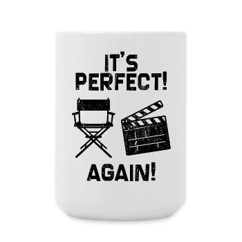 Job Work Statement Profession Director Career - Large Mug 440 ml - white - Front