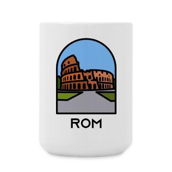 Rome - Colosseum - Large Mug 440 ml - white - Front