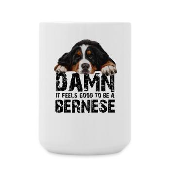 Bouvier bernois - Grande tasse 440 ml - blanc - Devant