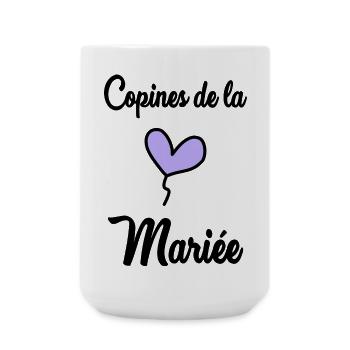 MARIEE. FUTURE MARIEE. EVJF. TEAM. TEAM MARIEE - Grande tasse 440 ml - blanc - Devant