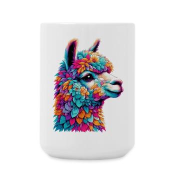 Alpaga - Grande tasse 440 ml - blanc - Devant