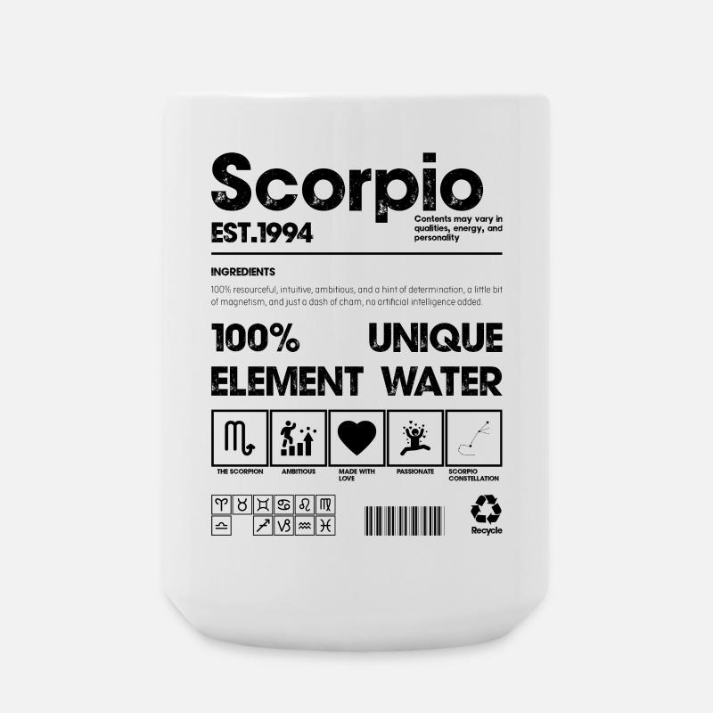 Scorpio 1994 - Large Mug 440 ml - white
