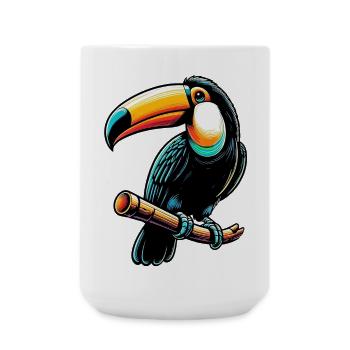 Toucan - Large Mug 440 ml - white - Front