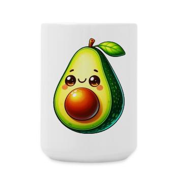 Avocado - Large Mug 440 ml - white - Front